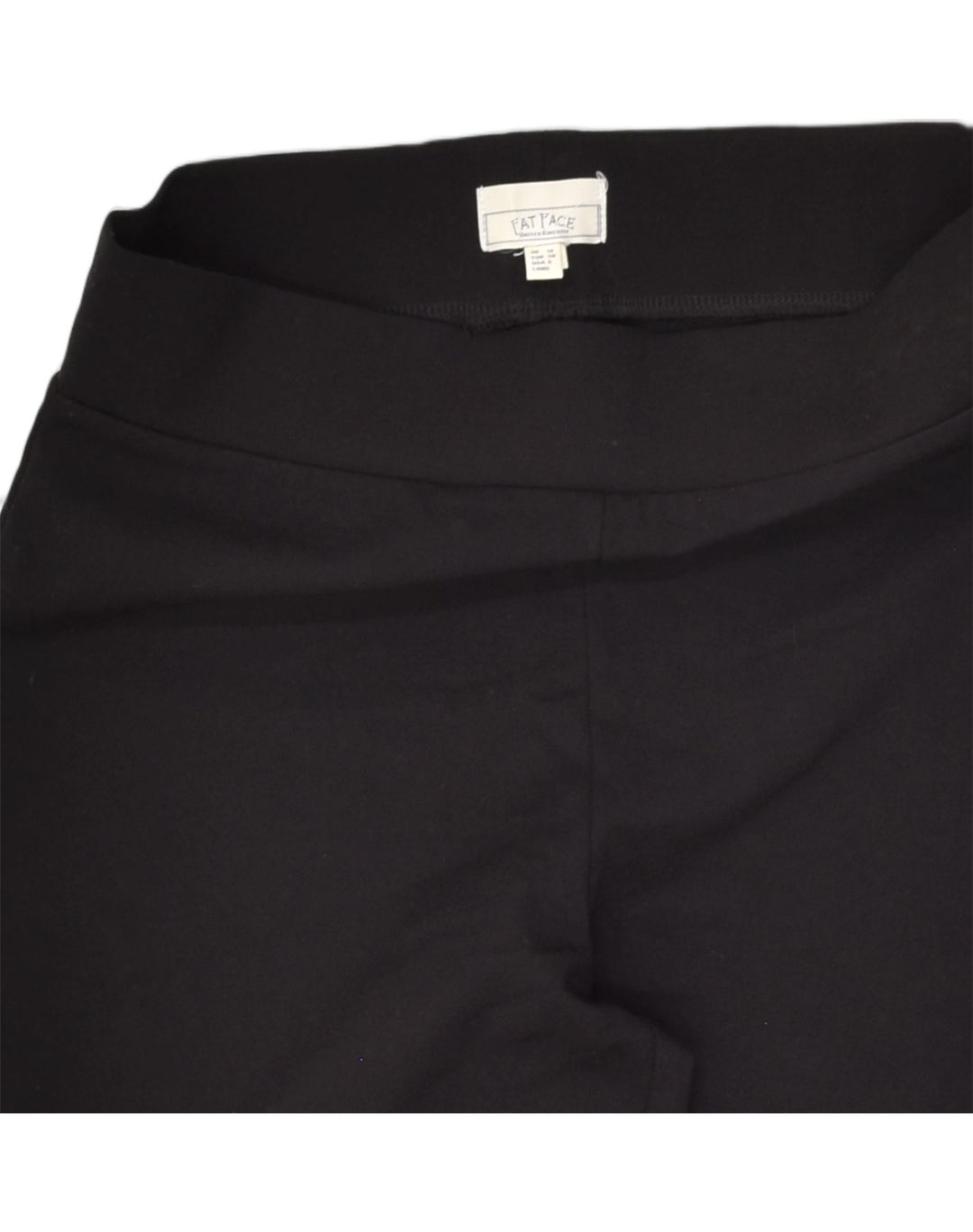 FAT FACE Womens Leggings US 6 Medium Black Viscose | Vintage Fat Face | Thrift | Second-Hand Fat Face | Used Clothing | Messina Hembry 