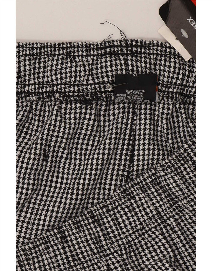 Pantaloni cargo da uomo Dickies XL W38 L32 poliestere pied de poule nero