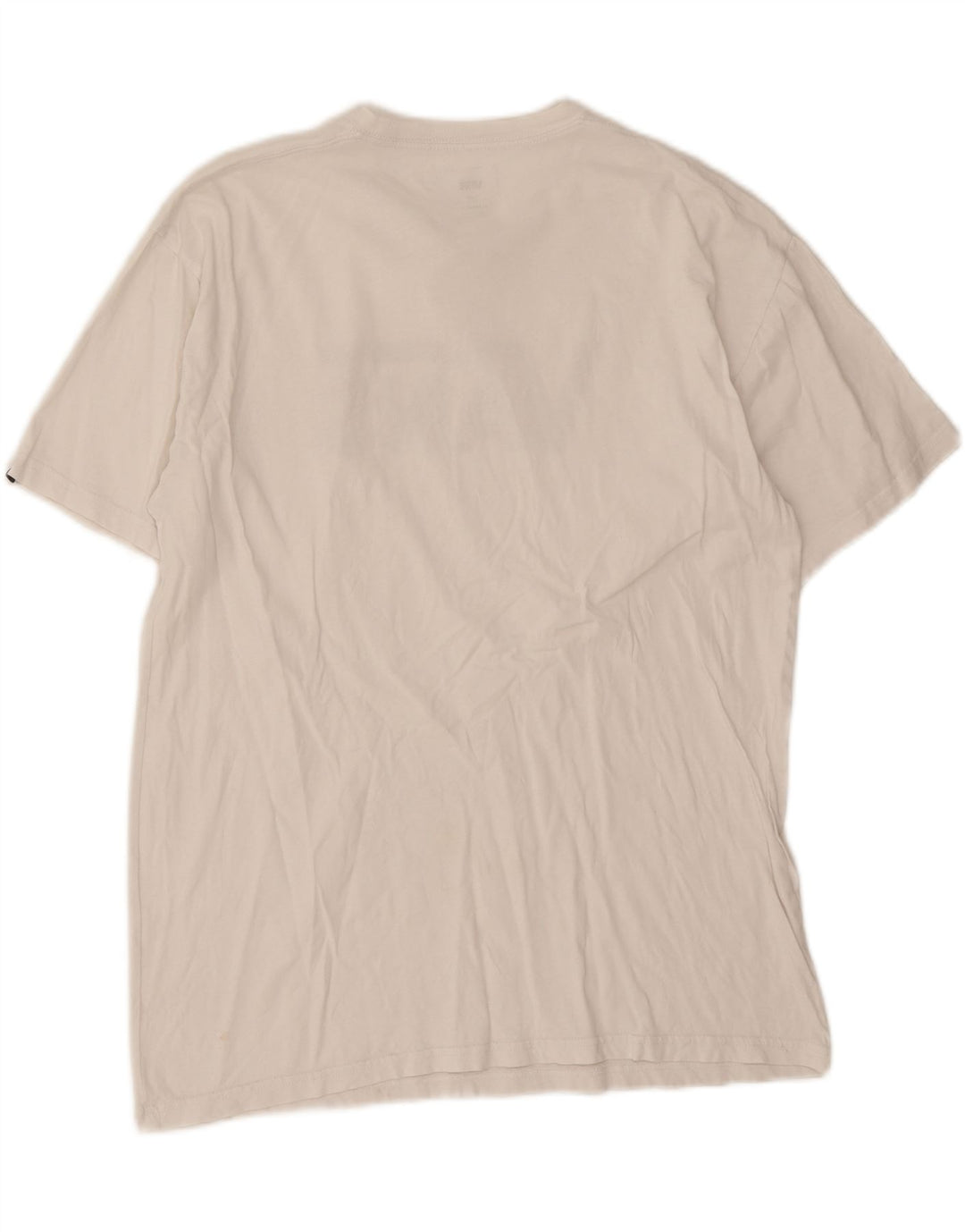 T-shirt grafica da uomo con vestibilità classica Vans, taglia grande, in cotone bianco