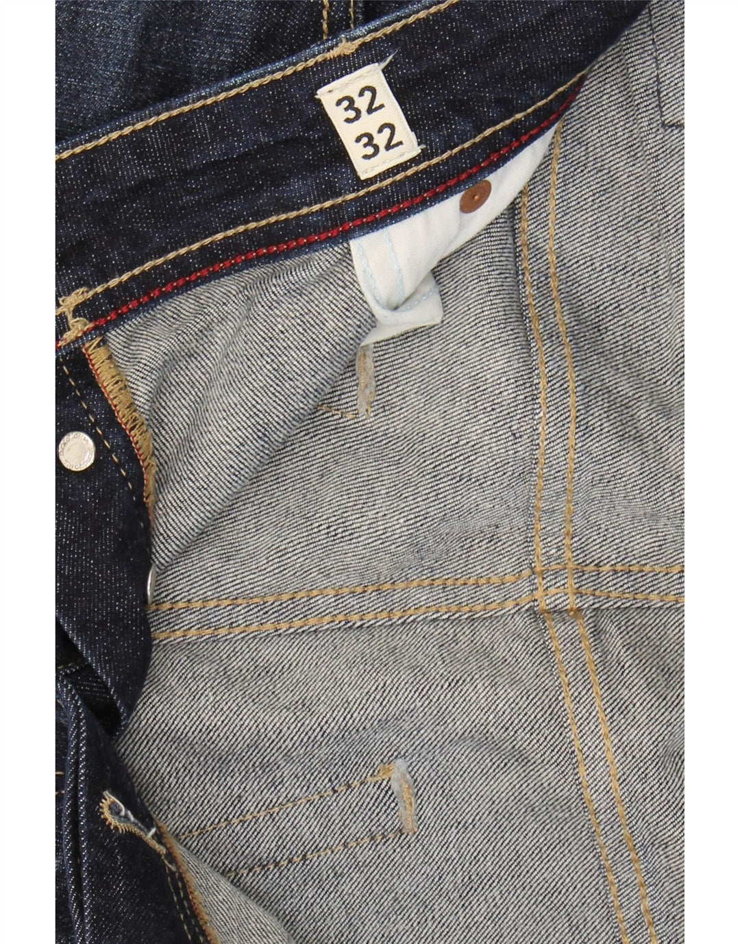 JACK & JONES Womens Clark Slim Jeans W32 L32 Navy Blue Cotton Vintage Jack & Jones and Second-Hand Jack & Jones from Messina Hembry 