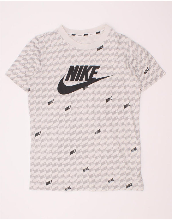 T-shirt grafica Nike da bambino, 10-11 anni, colore bianco medio