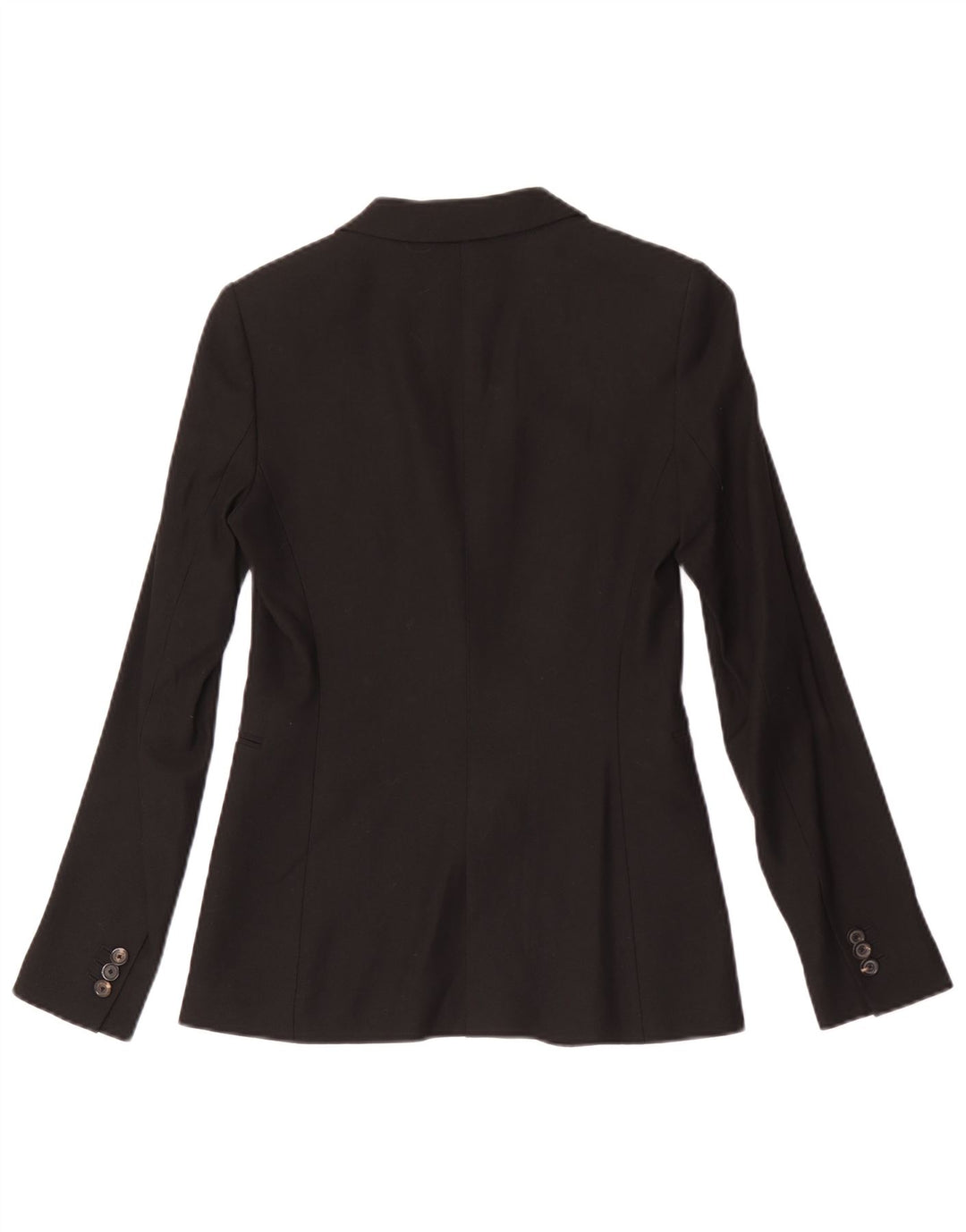 MASSIMO DUTTI Giacca blazer da donna a 1 bottone EU 34 XS Lana nera