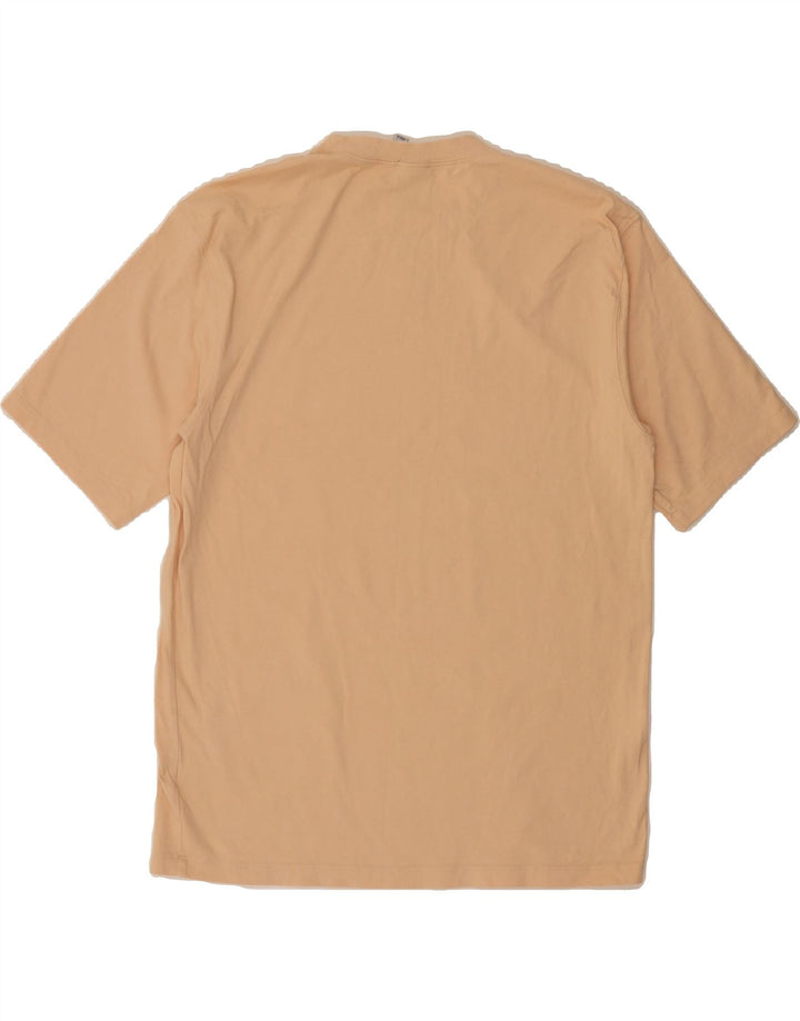 ADIDAS Womens Oversized T-Shirt Top UK 8 Small  Beige Cotton Vintage Adidas and Second-Hand Adidas from Messina Hembry 