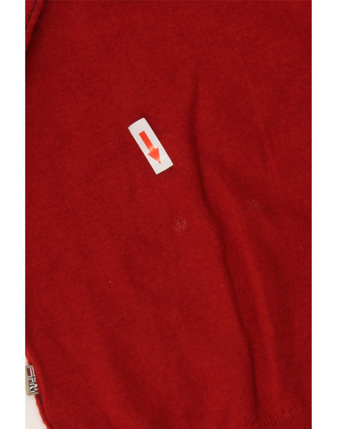 Maglione maglione girocollo da uomo Napapijri rosso medio in lana merino