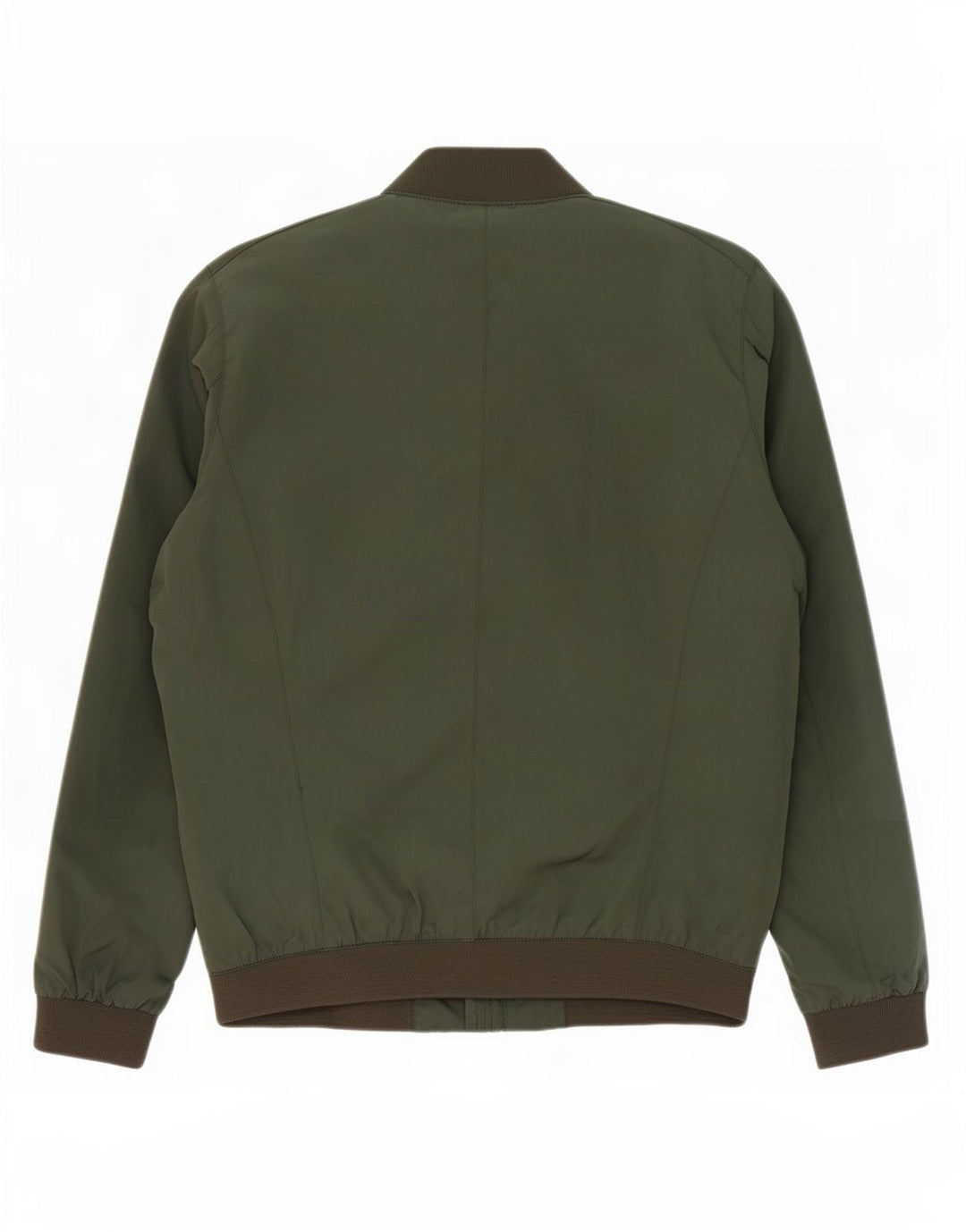 Giubbotto bomber da uomo Zara UK 40 grande poliestere verde