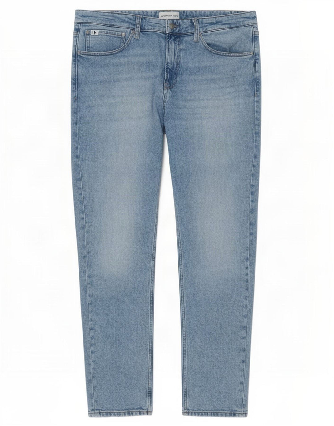 Jeans slim da uomo Calvin Klein W38 L32 cotone blu