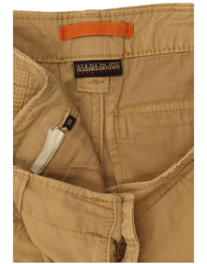 Pantaloncini cargo da uomo Napapijri W30 Beige medio