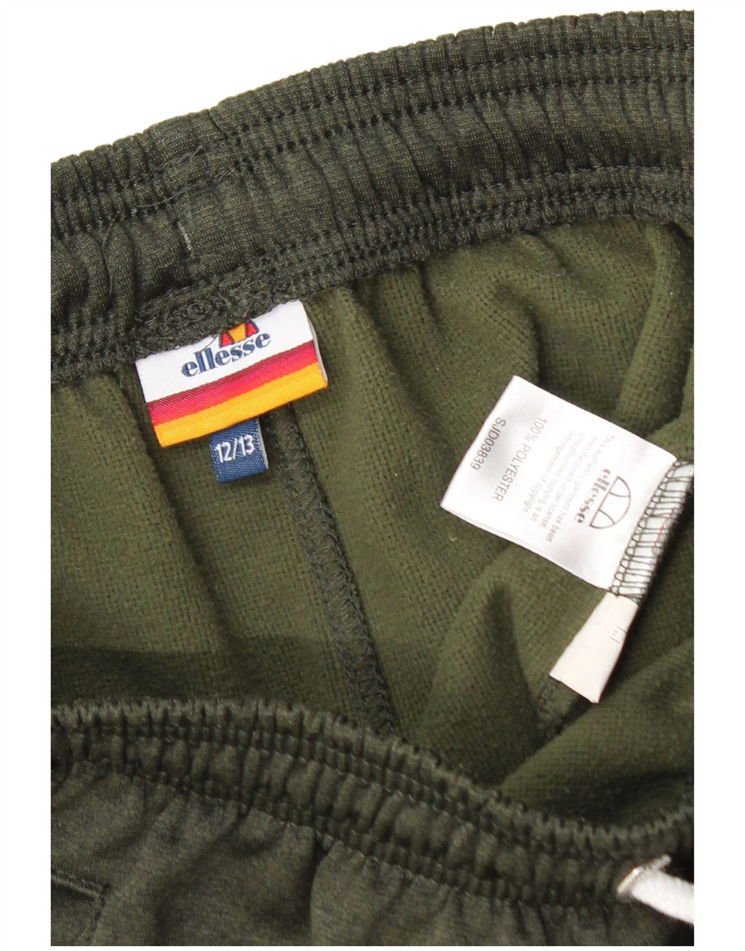 Pantaloncini sportivi da ragazzo Ellesse 12-13 anni Poliestere kaki