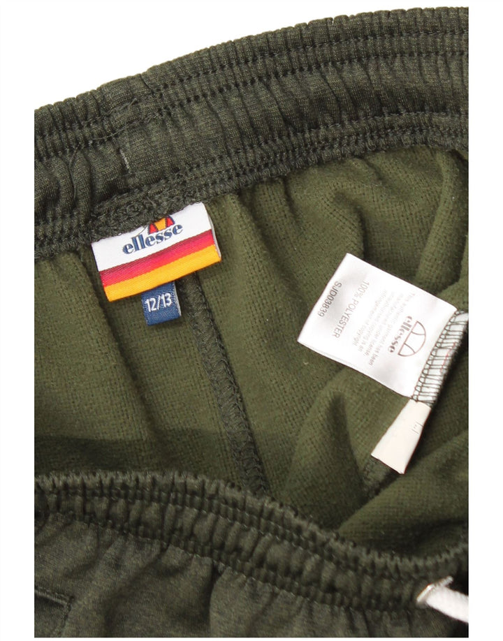 Pantaloncini sportivi da ragazzo Ellesse 12-13 anni Poliestere kaki