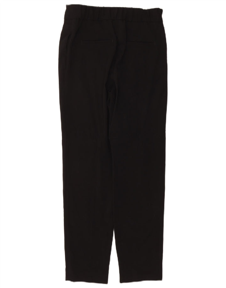 MASSIMO DUTTI Pantaloni casual a vita alta da donna EU 36 XS W26 L27 Nero