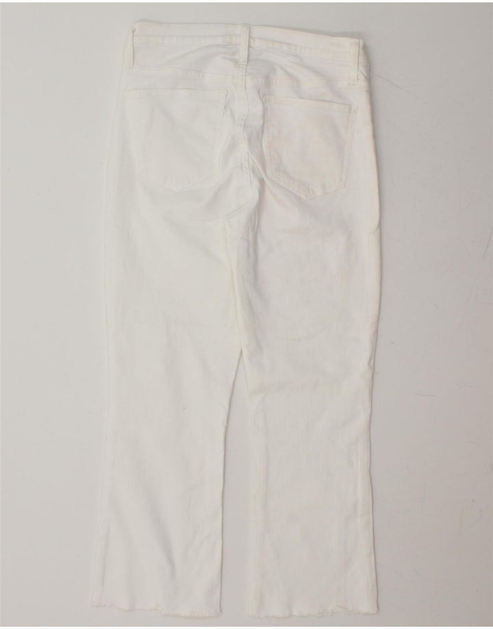 J. CREW Womens Straight Jeans W29 L26 White Cotton Vintage J. Crew and Second-Hand J. Crew from Messina Hembry 