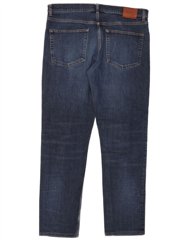 Jeans slim da uomo Gant W36 L30 cotone blu