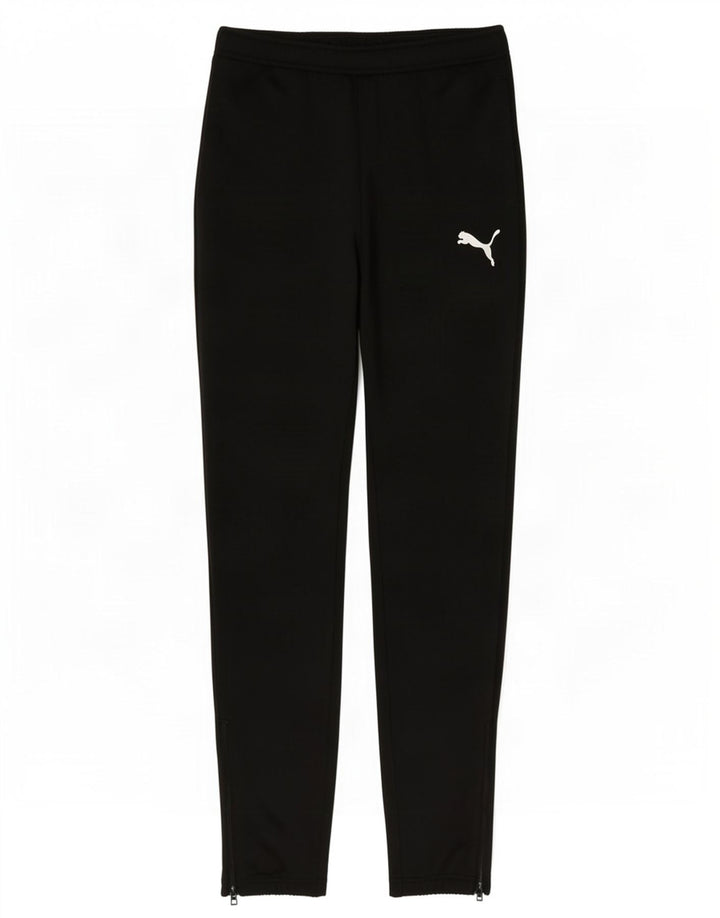 Pantaloni della tuta da ragazzo Puma 13-14 anni in poliestere nero