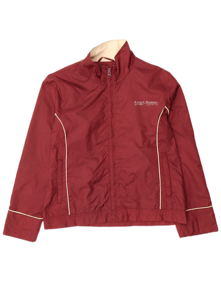 Giacca da tuta da donna Philip Russel UK 14 Medium Maroon