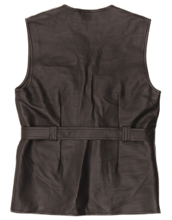 Gilet pratico vintage per ragazze 13-14 anni Nero