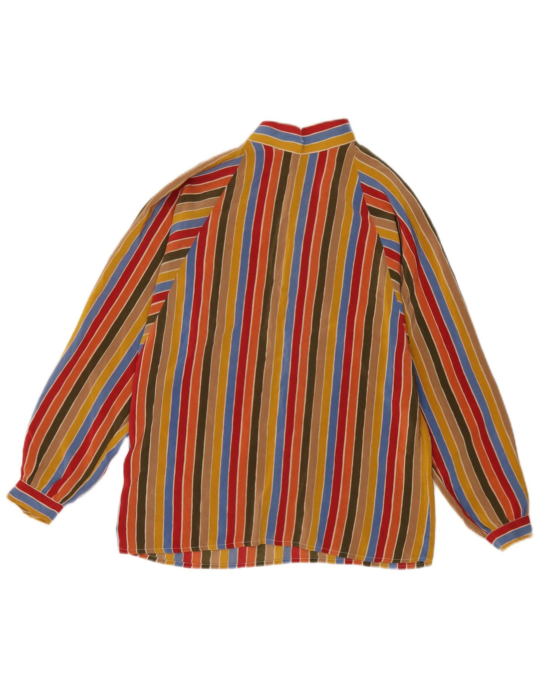 FORALL Camicetta a maniche lunghe da donna IT 42 Righe medie multicolori