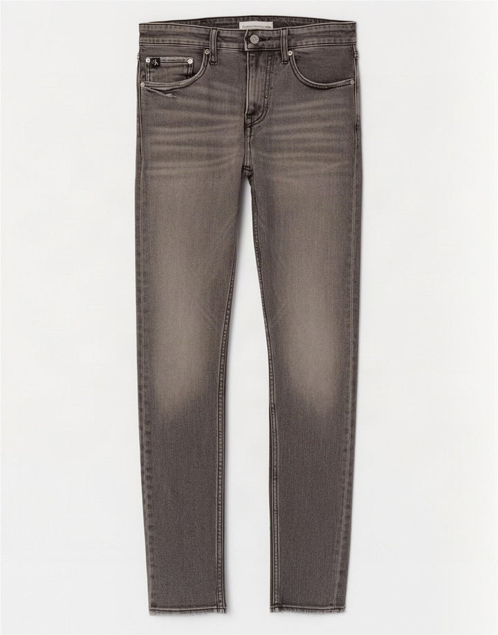 Jeans slim da uomo Calvin Klein W31 L32 Grigi