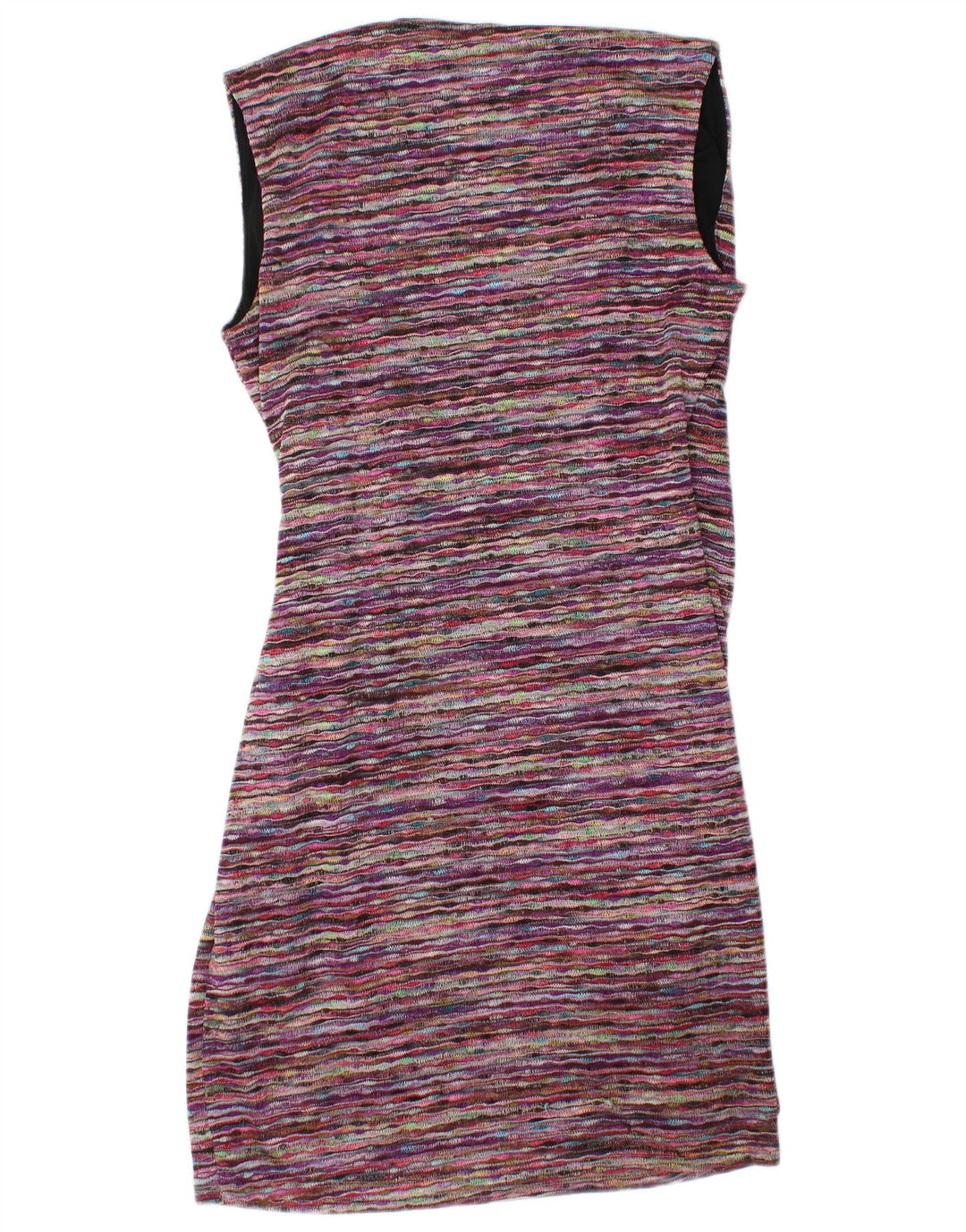 Abito tubino senza maniche da donna Esprit UK 12 medio a righe multicolore