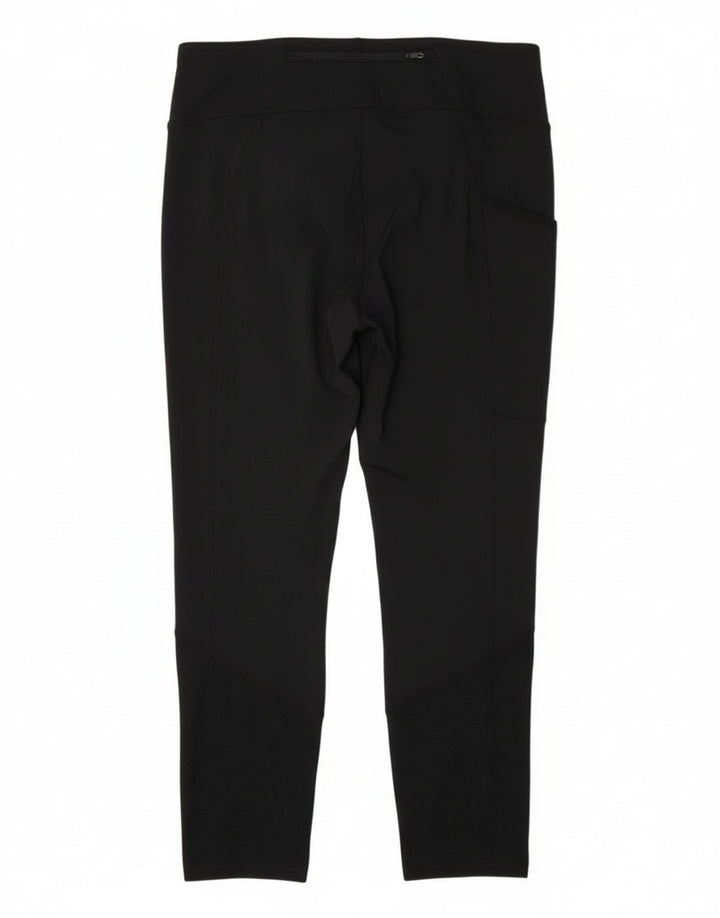 Leggings Nike Dri Fit Capri da donna UK 8 Small poliestere nero