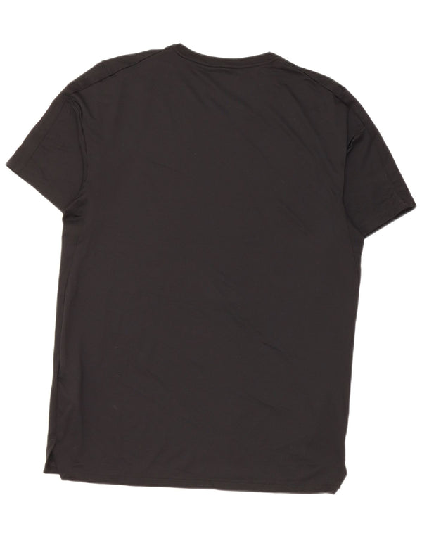 T-shirt Nike Dri Fit da uomo, piccola, in poliestere nero