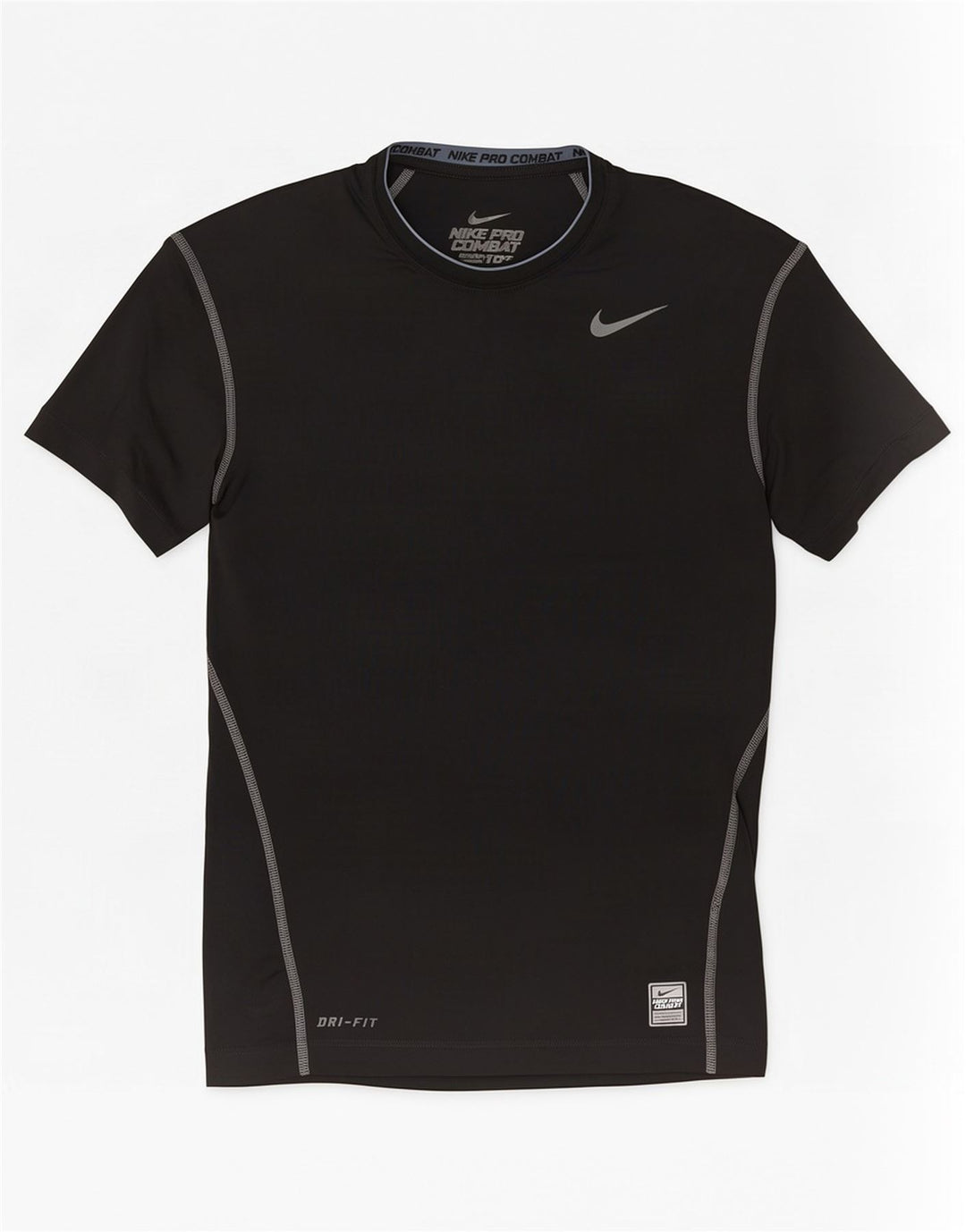 T-shirt da uomo Nike Top Large nera in poliestere