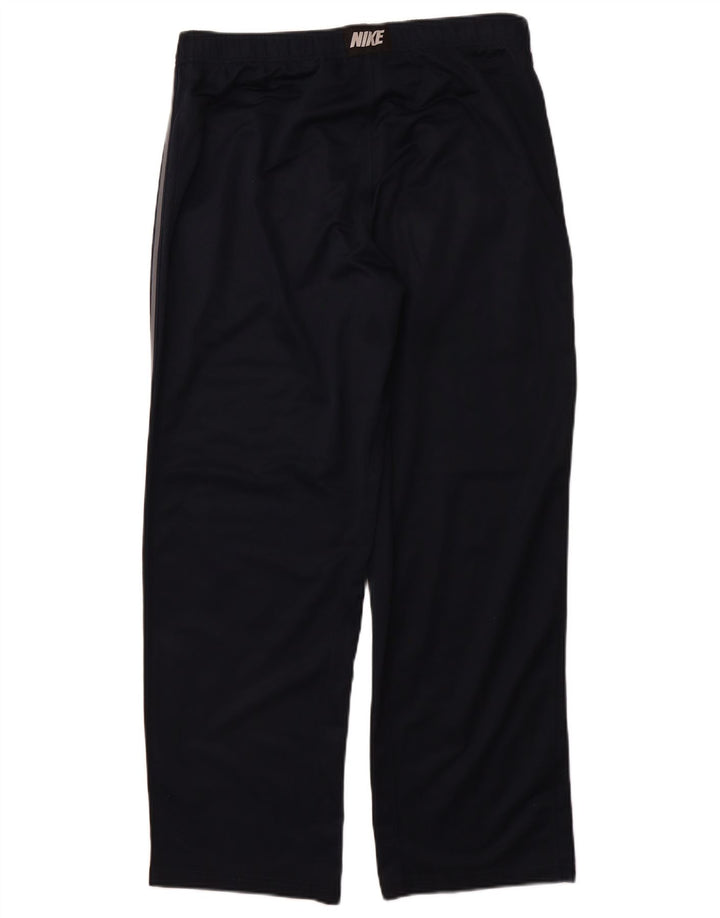 Pantaloni da tuta da uomo NIKE grandi in poliestere blu navy