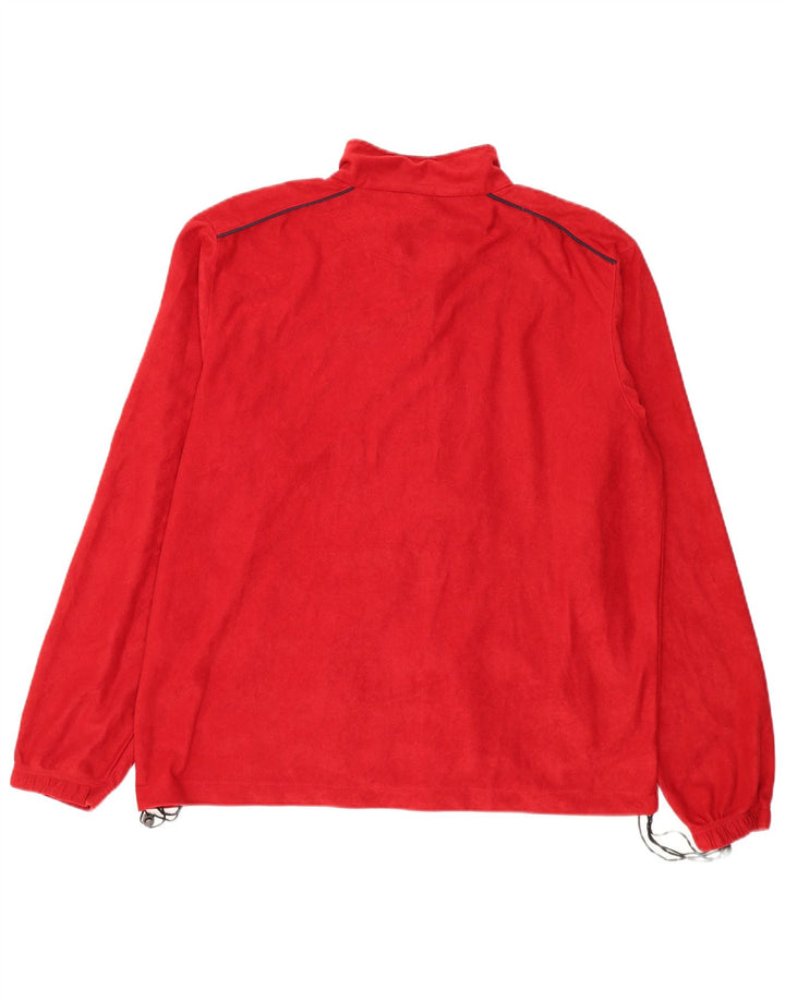 Giacca in pile da uomo Brugi UK 42 XL poliestere rosso