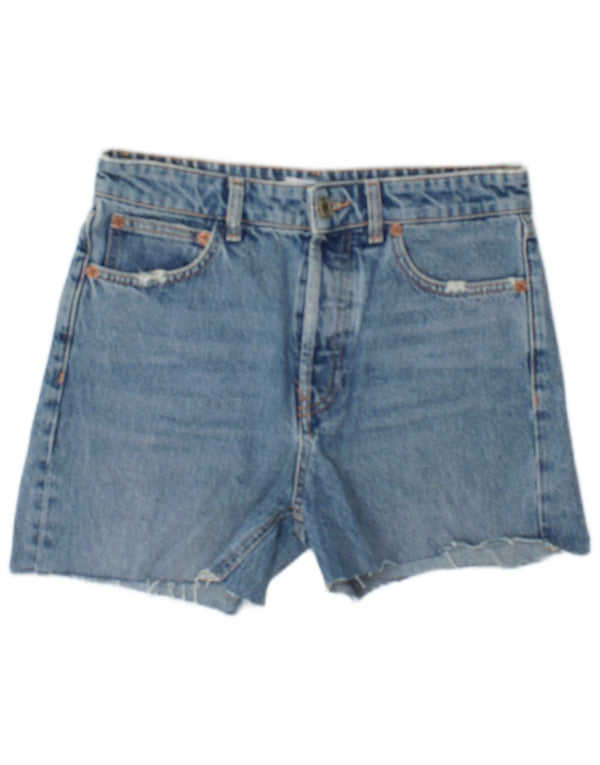 Pantaloncini di jeans da donna Zara EU 38 piccoli W28 blu