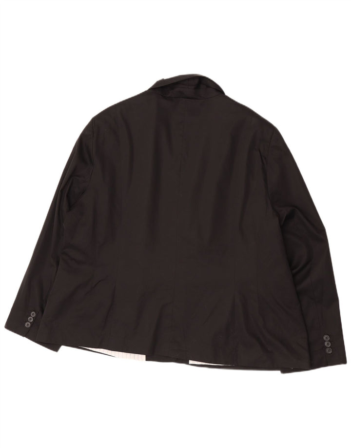Giacca blazer a 3 bottoni Autograph da donna Marks & Spencer UK 22 3XL Nera