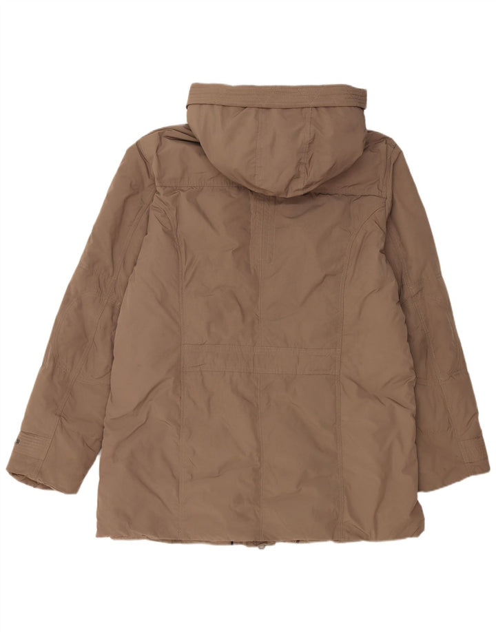 Giacca imbottita con cappuccio da uomo Kappa UK 42 XL Poliestere beige