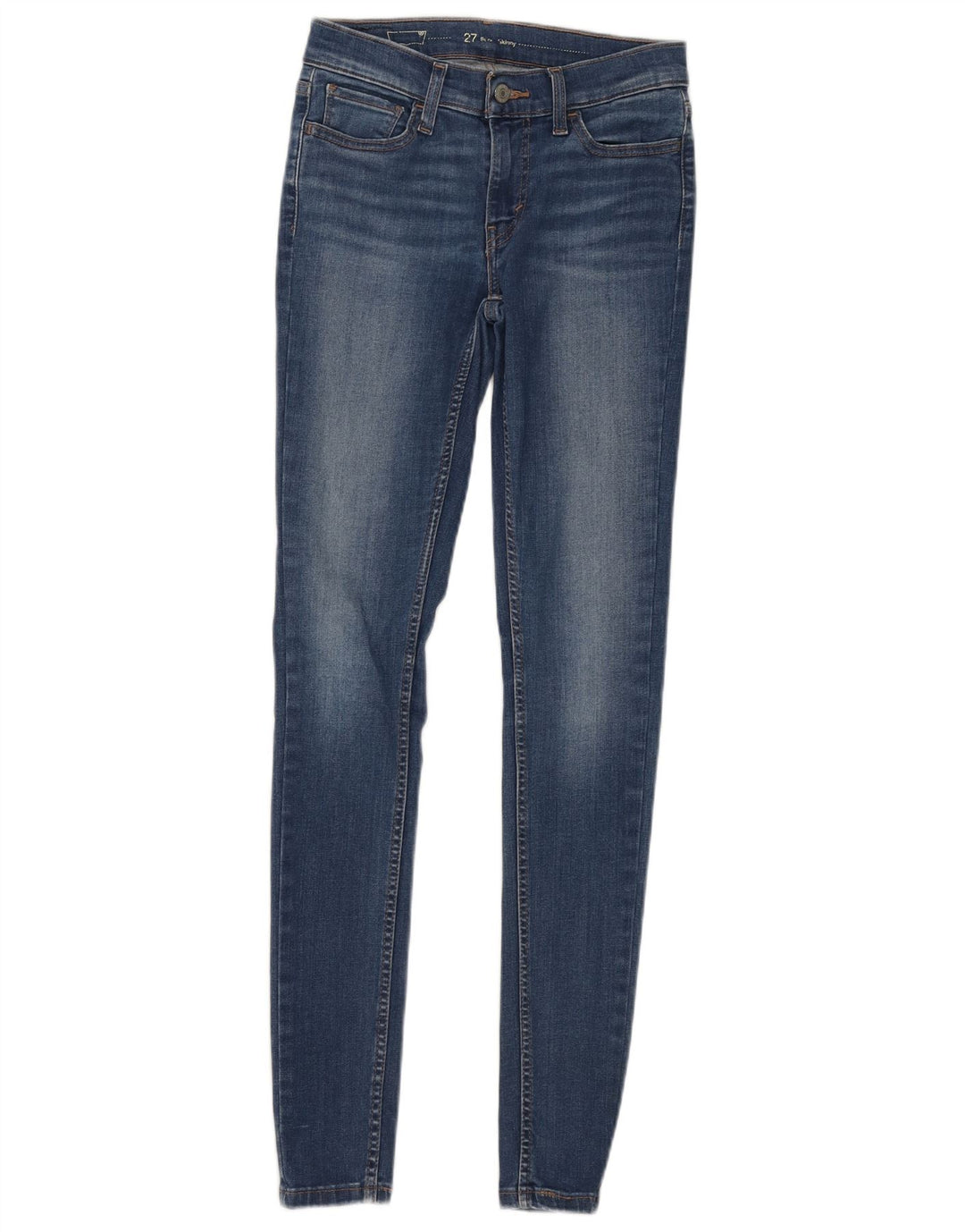 Jeans skinny slim da donna Levi's W27 L32 cotone blu