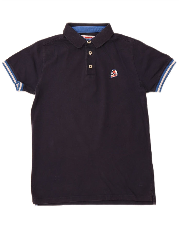 Polo da uomo INVICTA XS in cotone blu navy