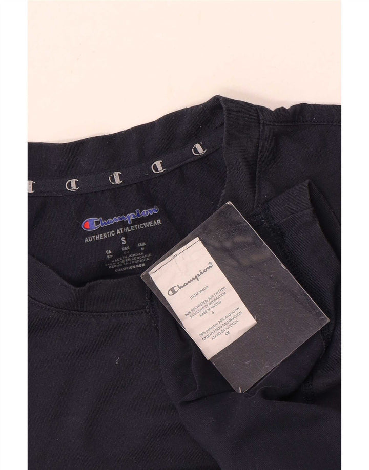 T-shirt Champion da uomo a maniche corte, vestibilità regolare, piccola, blu navy