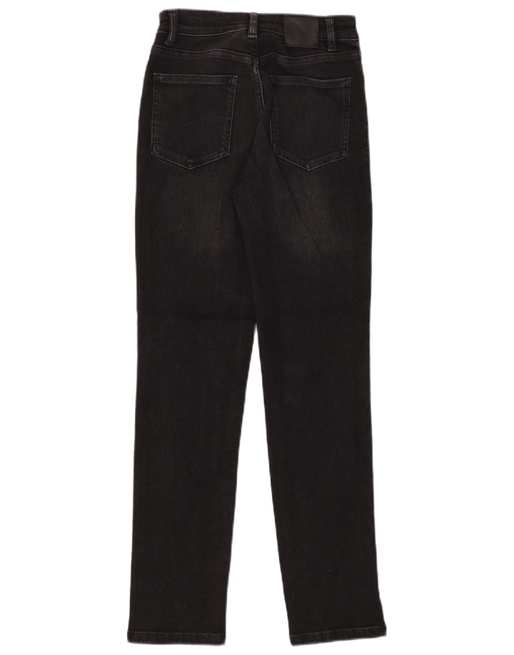 Jeans slim da donna Massimo Dutti EU 34 2XS W24 L28 Nero