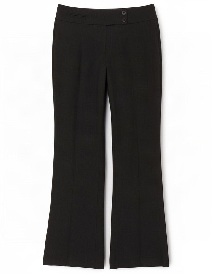 Pantaloni da abito bootcut da donna Marks & Spencer UK 12 Medium W32 L31 Grigio