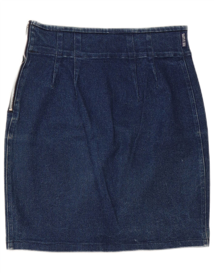 Gonna in denim da donna Kappa W26 piccola blu