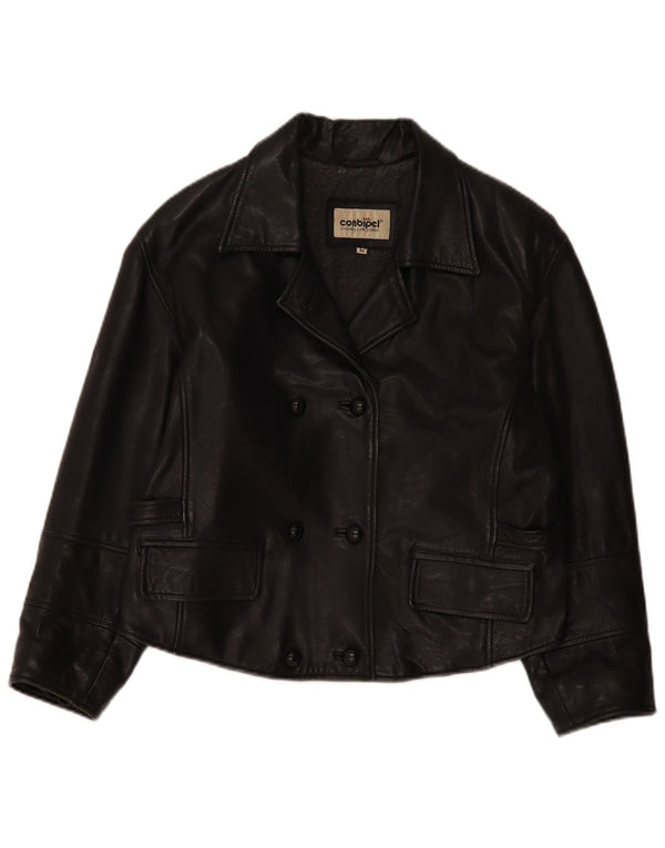 Giacca Blazer Doppiopetto Donna Conbipel IT 46 Large Nera