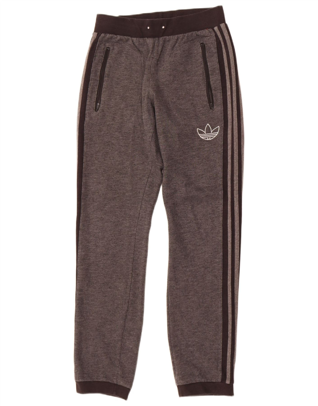 Pantaloni da tuta da uomo Adidas Joggers piccoli in cotone grigio