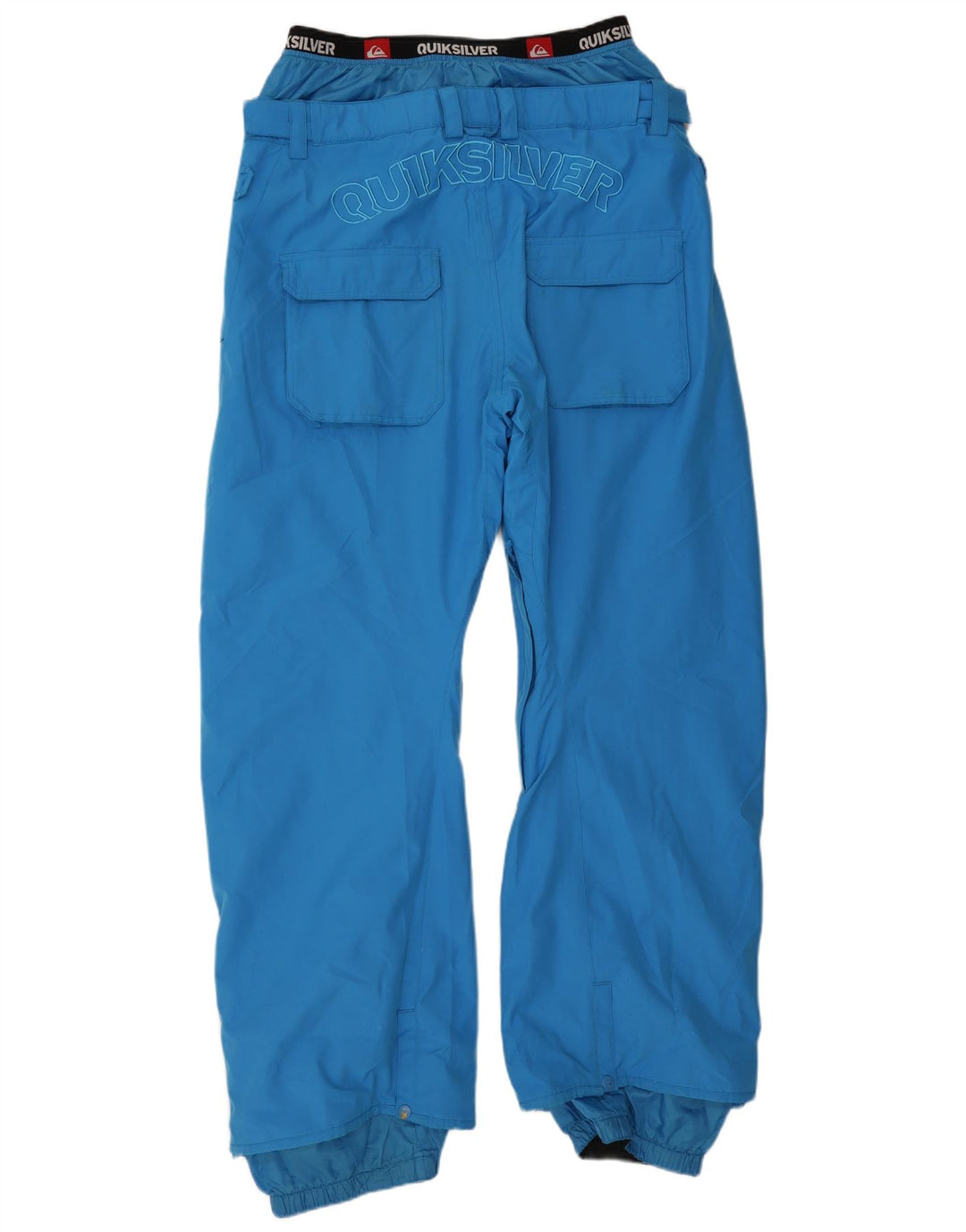 Pantaloni da sci grafici da uomo Quiksilver XL blu poliestere