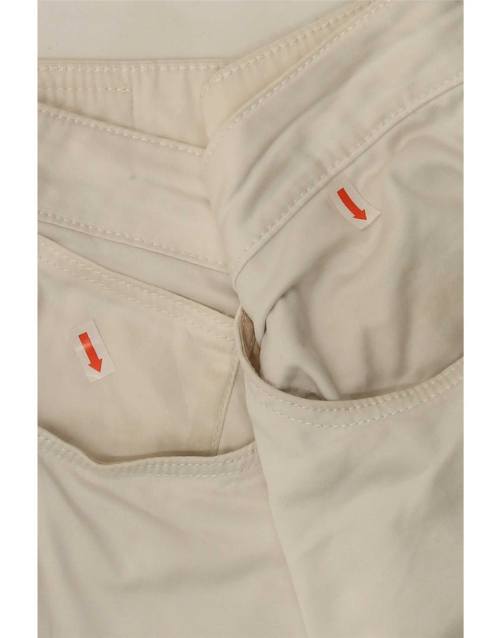Pantaloni casual slim da uomo Zara EU 40 medi W31 L29 bianchi