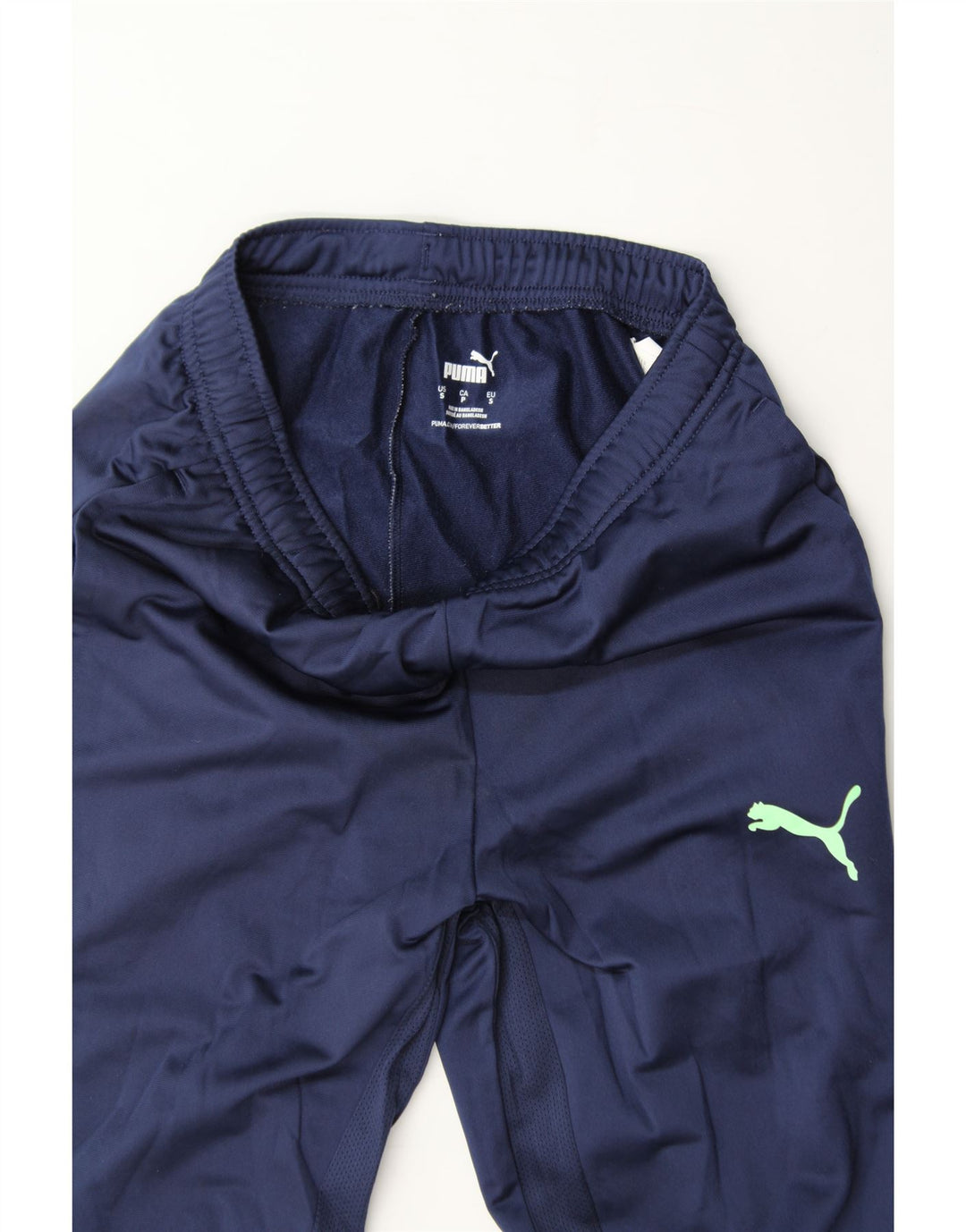 PUMA Mens Tracksuit Trousers Small  Navy Blue Vintage Puma and Second-Hand Puma from Messina Hembry 