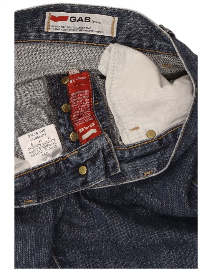 Jeans slim da donna GAS W28 L34 cotone blu