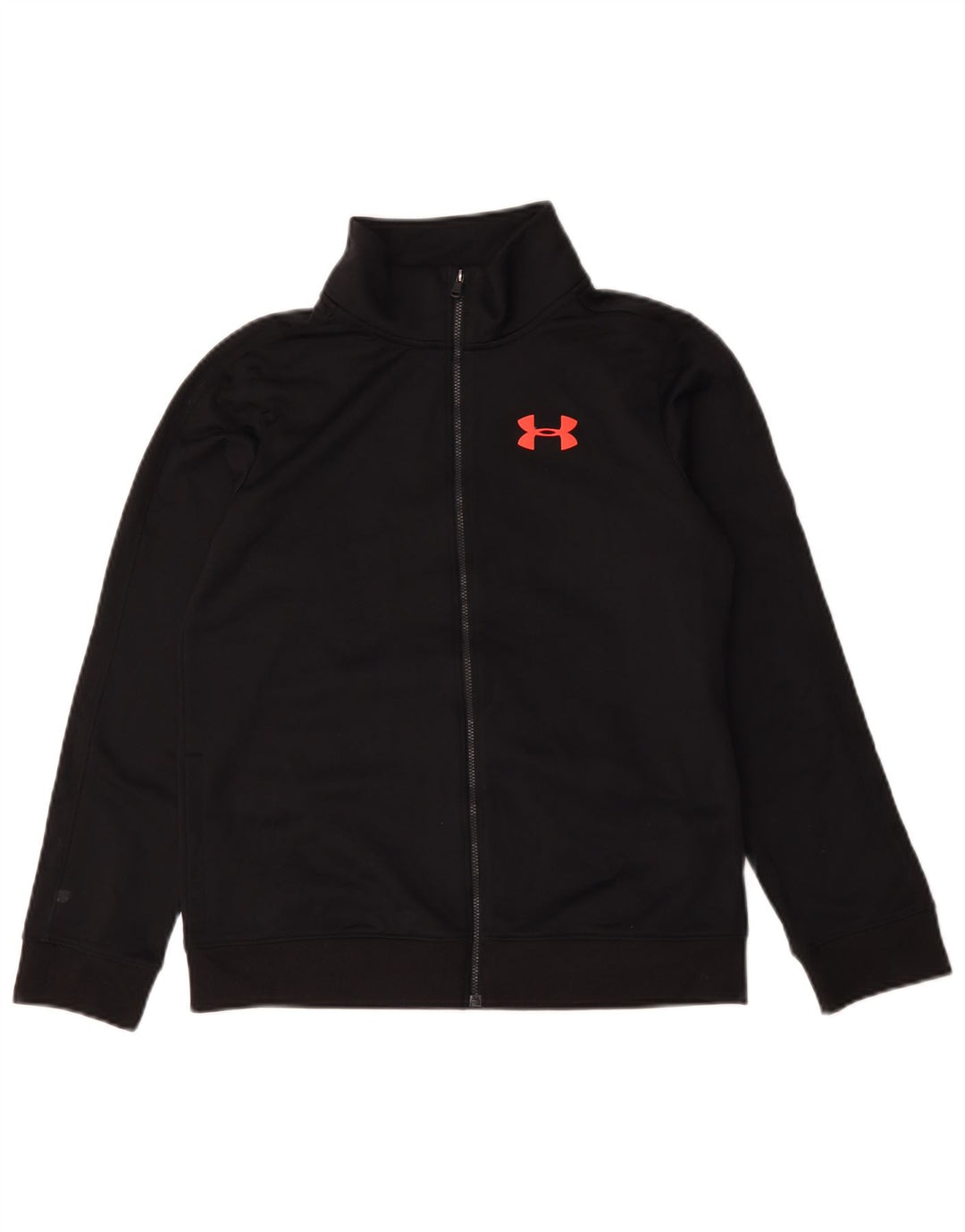 Giacca da tuta da ragazzo Under Armour 11-12 anni grande poliestere nero
