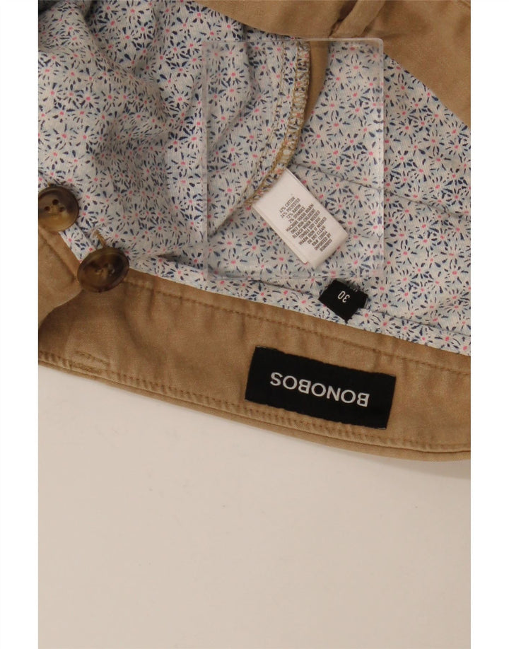 Pantaloncini chino da uomo BONOBOS W30 cotone beige medio