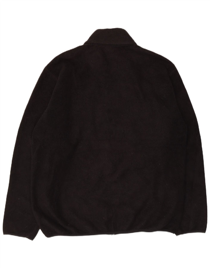 Giacca in pile da uomo L.L.Bean UK 42 XL Poliestere nero