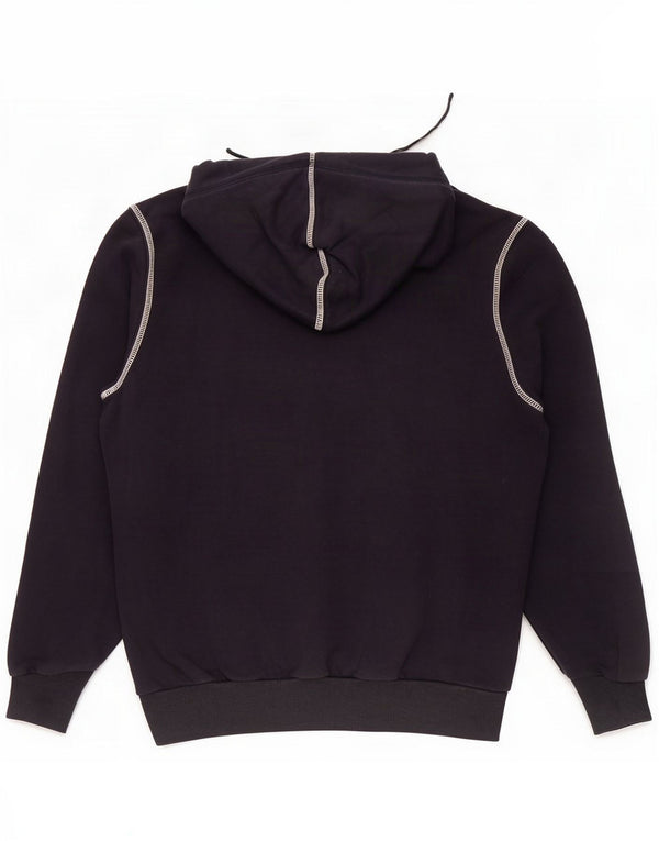 Puma Felpa con cappuccio grafica da uomo Small Blu navy