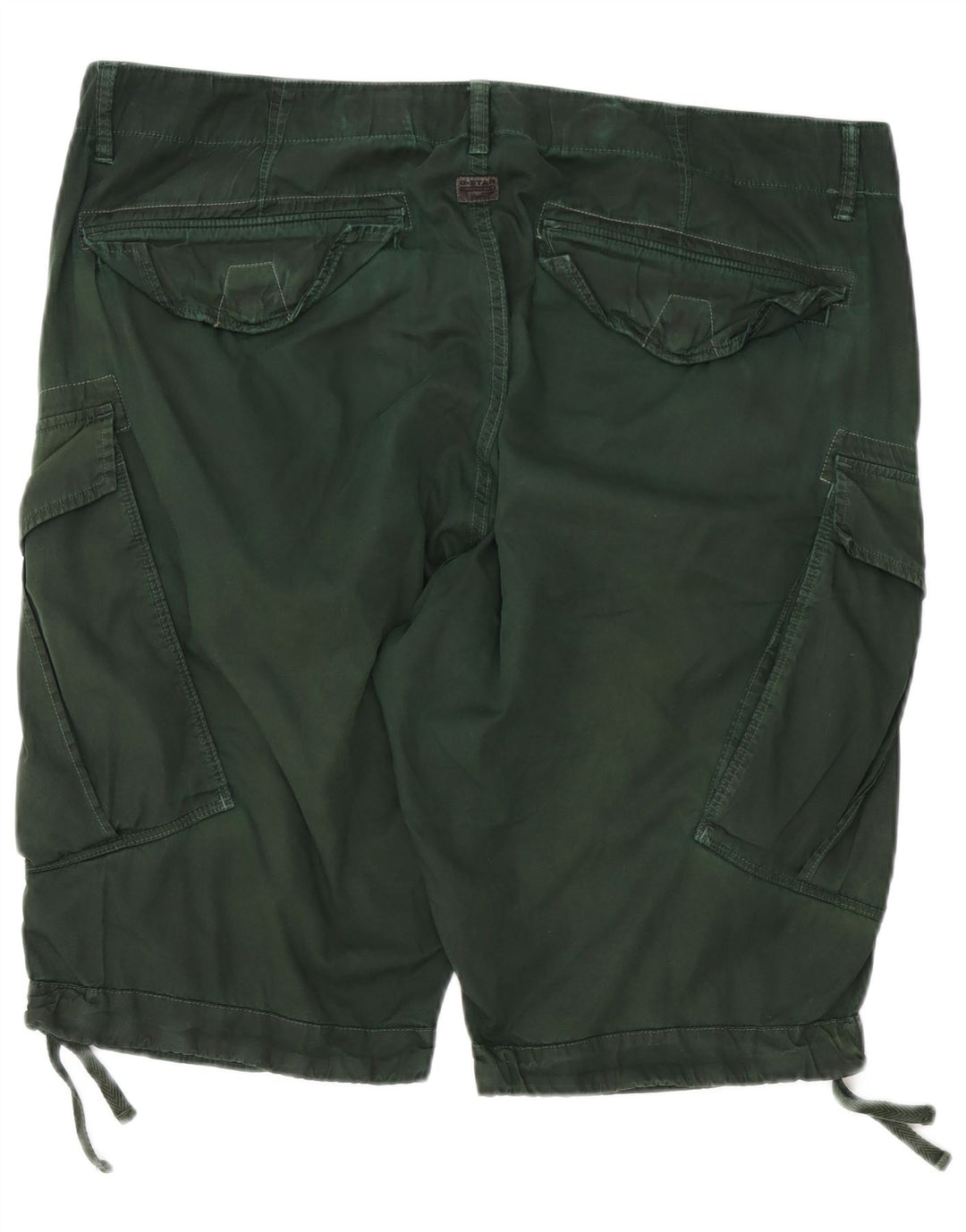 Pantaloncini cargo larghi da uomo G-STAR W40 XL cotone verde