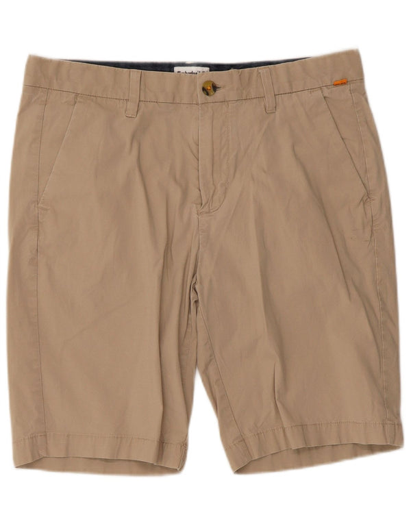 Pantaloncini chino da uomo Timberland W33 cotone beige medio