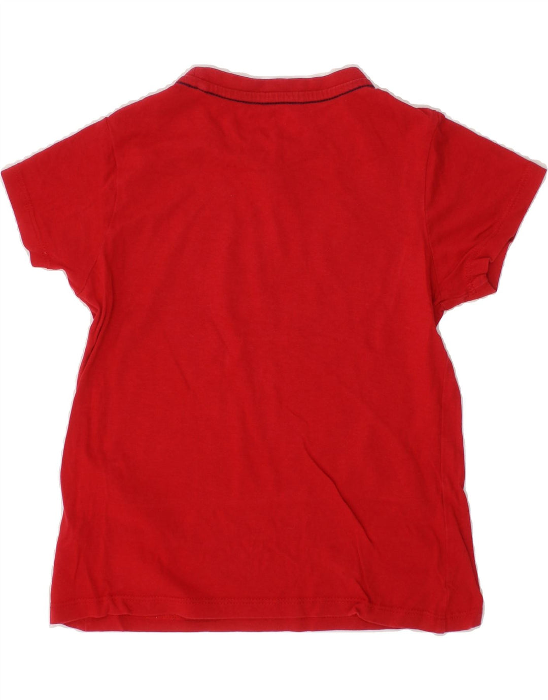GUESS Boys Graphic T-Shirt Top 4-5 Years Red Cotton Vintage Guess and Second-Hand Guess from Messina Hembry 