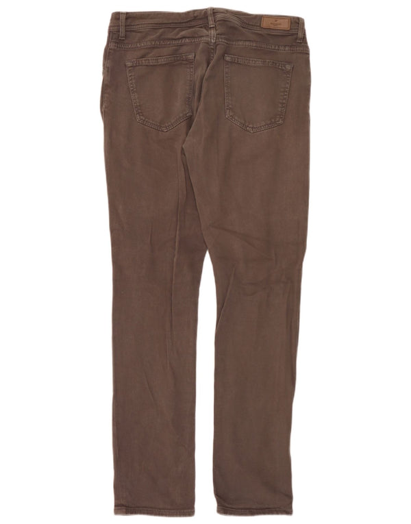 Pantaloni casual slim da uomo Hackett W36 L32 in cotone grigio